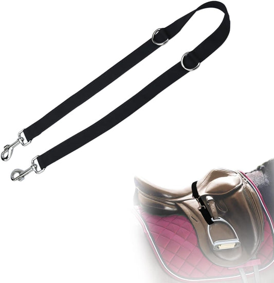 Stirrups Keeper No Bounce Stirrup Strap Equestrian Stirrup Keeper Hobble Straps Horse Stirrup Holder Strap Lunging Stirrup Keeper Saddle Adjuster Stirrups