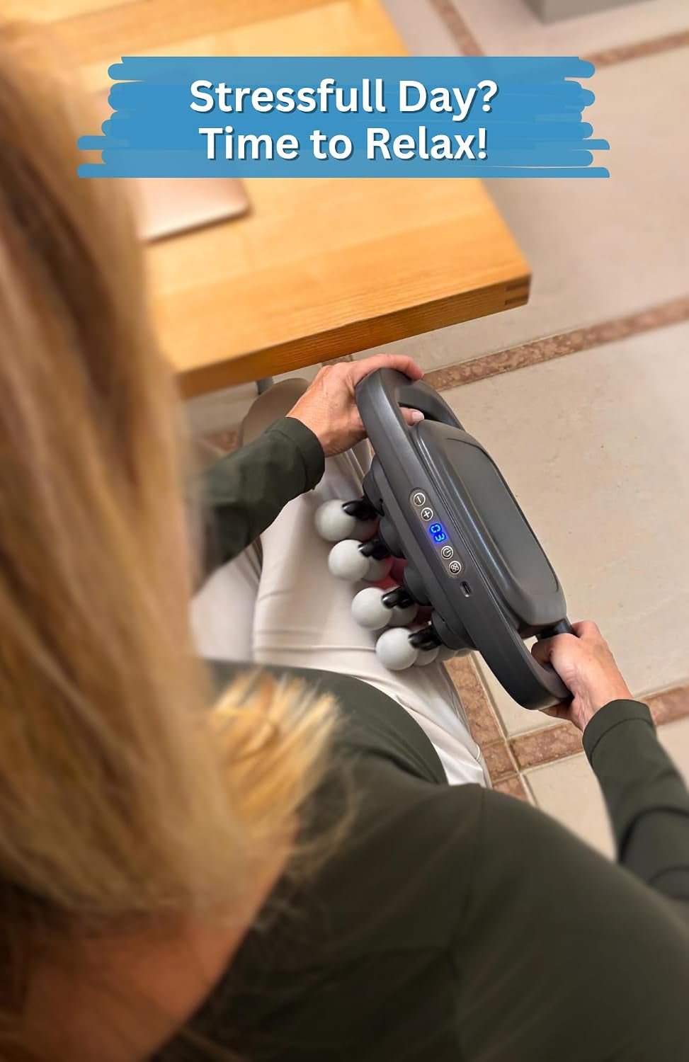16 Head Massage Gun Deep Tissue for Back – Deep Tissue Massager