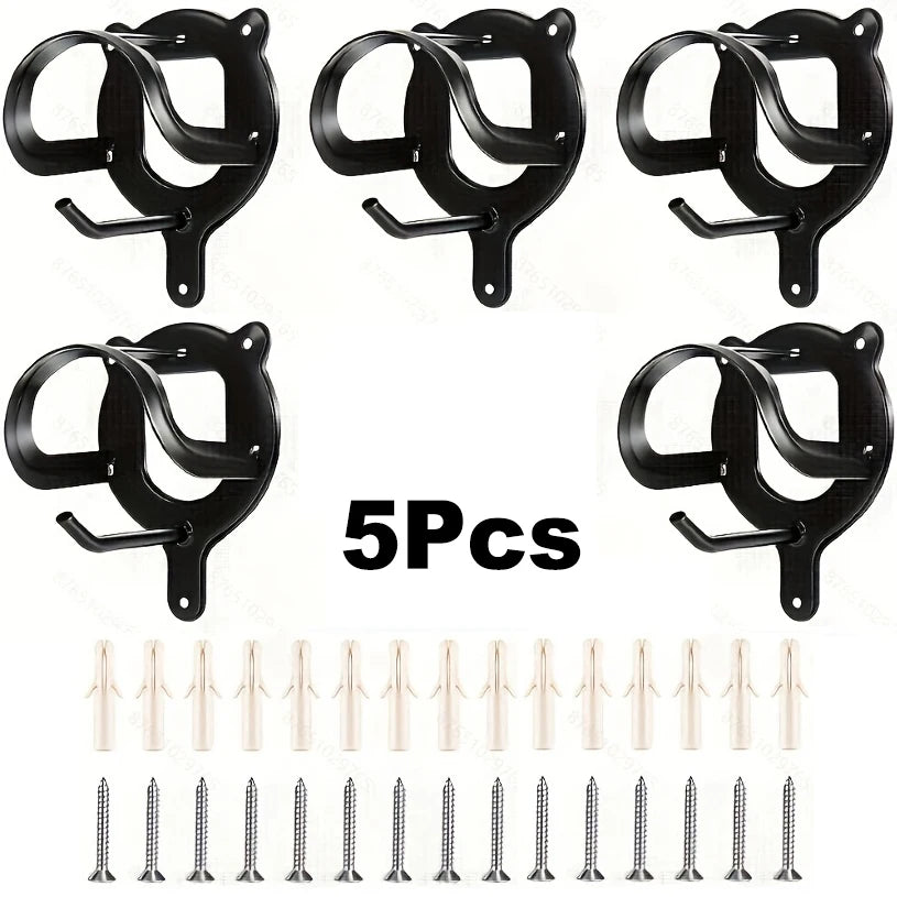 12/6/1Pc Horse Bridle Rack, Bridle Bracket Bridle Hook with Tubes and Screw Horse Tack Storage Halter Hanger Metal Bridle Holder