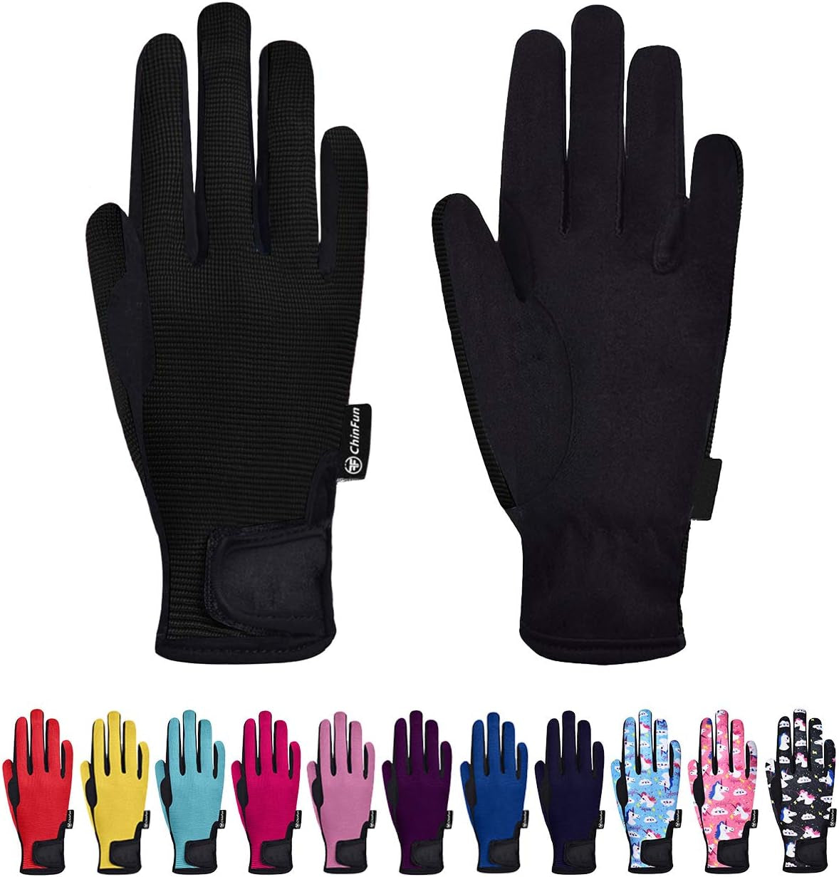 Horse Riding Glove Equestrian Gloves for Kids Boys Girls