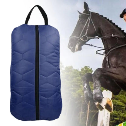 Horses Bridle Halter Storage Bag with Handle Durable Oxford Cloth Large Capacity Organizer for Riding and Stable